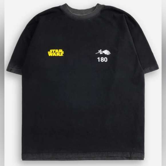 Civil Regime Star Wars Concrete "Green Crystal" 199X Oversized Tee - Picture 2 of 11